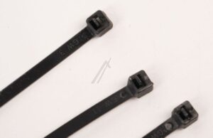 T701224 KABELBINDER WIEDERLÖSBAR 300X4,8MM SCHWARZ 100 STÜCK