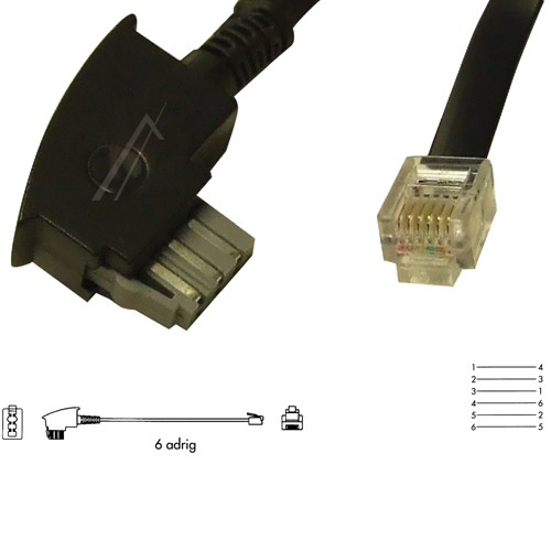 TAE-N-STECKER/ WESTERNSTECKER 6/ 6 10M
