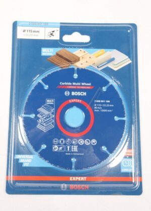 2608901188 REZNA PLOČA CARBIDE MULTIWHEEL 115X22.23MM EXPERT