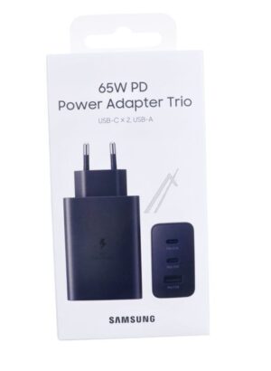 EP-T6530NBEGEU SAMSUNG PUTNI ADAPTER TRIO (65W),  CRNI
