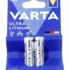 LR6 6106301402 1,5V MIGNON PROFESSIONAL LITHIUM AA VARTA 2ER BLISTER