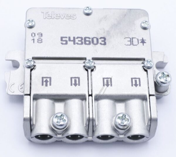 543603 3-FACH VERTEILER 5-2400MHZ EASY-F 8,5 /  7,5 DB
