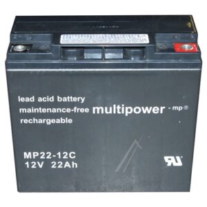12V-22000MAH MPC22-12I MP22-12C ZYKLEN BLEIAKKUMULATOR MULTIPOWER