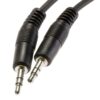 3,5MM-KLINKENSTECKER/ 3,5MM-KLINKENSTECKER 0,5M STEREO SCHWARZ