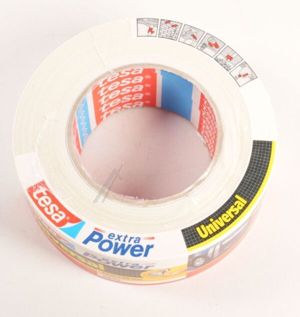 56389-00002 GEWEBEKLEBEBAND EXTRA POWER WEISS 50MM X 50M ROLLE