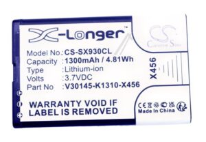 3,7V-1300MAH LI-ION BATERIJA ZA TELEFON ZAMENSKA ZA GIGASET SL930/ SL930A