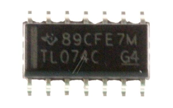 TL074CD IC OPERATIONSVERSTÄRKER,  SMD SOIC-14