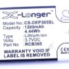 3,7V-900MAH LI-ION PHONE AKKU ALTERNATIV FÜR DORO