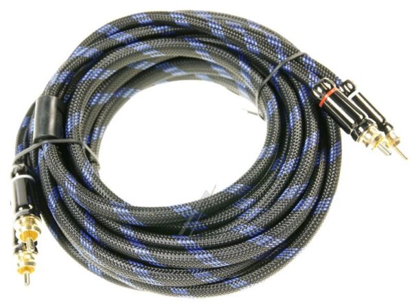 HQ PREMIUM 2X CINCHSTECKER /  2X CINCHSTECKER,  5M