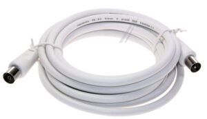 KOAX-ANSCHLUSSKABEL KOAX-STECKER & KOAX-BUCHSE 2,0M CLASS:A
