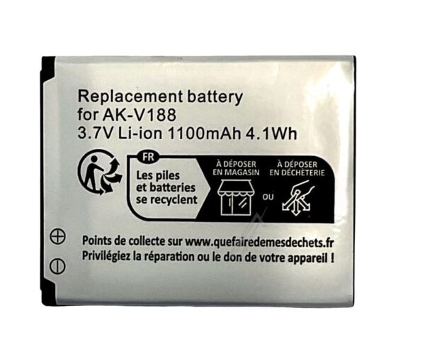 3,7V-1100MAH LI-ION PHONE AKKU ALTERNATIV FÜR EMPORIA TOUCH SMART