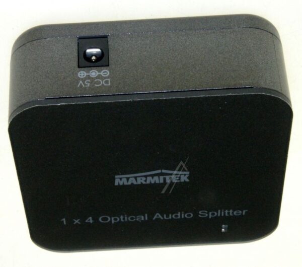 SPLIT TS14 25008205 TOSLINK SPLITTER - AUDIO VERTEILER - OPTISCH - 1 EIN/ 4 AUS - DOLBY DIGITAL - DTS - SPDIF WEICHE
