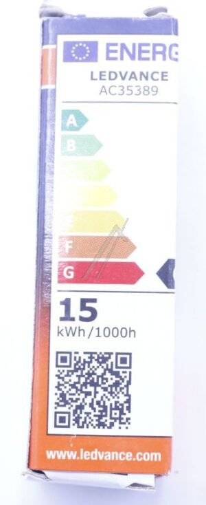 SPC.T CL ALLGEBRAUCHSGLÜHLAMPE RÖHRENFORM E14 15W 230V