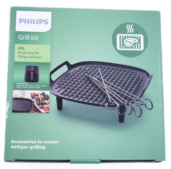 882995900010 HD9959/ 00 GRILLKIT (GRILLPLATTE    6 SPIESSE) FÜR AIRFRYER XXL