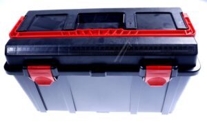 TOOLBOX 31 715140 WERKZEUGKOFFER MIT HERAUSNEHMBAREN EINSATZ UND SORTIMENTSBOX - MASSE: 445 MM BREIT 230 MM TIEF,  235 MM HOCH
