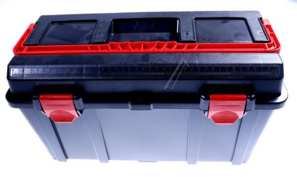 TOOLBOX 31 715140 WERKZEUGKOFFER MIT HERAUSNEHMBAREN EINSATZ UND SORTIMENTSBOX - MASSE: 445 MM BREIT 230 MM TIEF,  235 MM HOCH