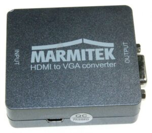 CONNECT HV15 25008266 HDMI ZU VGA ADAPTER - HDMI AUF VGA UND AUDIO KONVERTER - 3,5MM AUDIO-ANSCHLUSS - FULL HD - 1080P