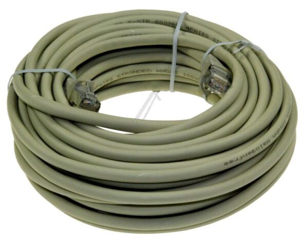 PATCHKABEL CAT7, RJ45, S/ FTP (PIMF),  GRAU,  15M,  LSOH