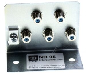 NB 05 17747 ERDUNGSWINKEL,  5-FACH,  1 STÜCK,  5 ANSCHLÜSSE,  F-TECHNIK