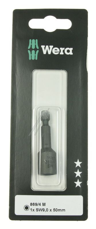 869/ 4 M SB SW 9,0 05073504001 STECKSCHLÜSSELEINSATZ 869/ 4 M SW9,0X50MM SB