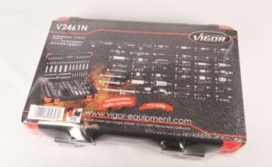 V2461N STECKSCHLÜSSEL-SATZ 1/ 4 3/ 8 1/ 2 ZOLL ANTRIEB 172-TEILIG