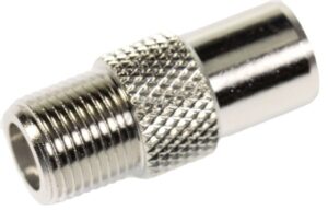 DV 52 17706 F-ADAPTER,  1 STÜCK,  IEC-STECKER AUF F-BUCHSE