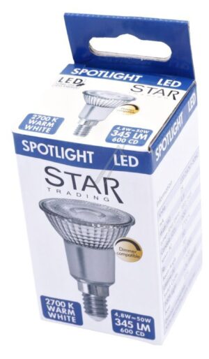 220-240V 4,8W LED-REFLEKTORLAMPE PAR16 50X73MM E14