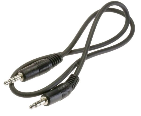 3,5MM-KLINKENSTECKER/ 3,5MM-KLINKENSTECKER 0,5M STEREO SCHWARZ