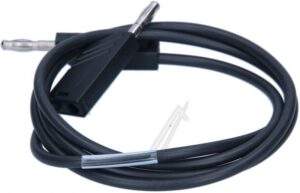 MLN100/ 1 934 062-100 MESSLEITUNG 4MM STECKER SCHWARZ 1M LANG