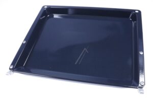 20005940 UNIVERSALPFANNE SCHWARZ EMAILLIERT,  BACKWAGEN 455X375X38MM
