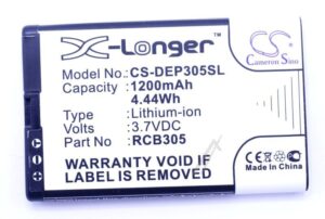 3,7V-900MAH LI-ION PHONE AKKU ALTERNATIV FÜR DORO