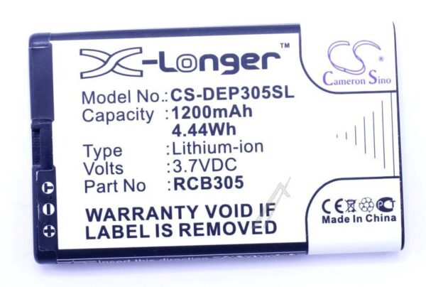 3,7V-900MAH LI-ION PHONE AKKU ALTERNATIV FÜR DORO