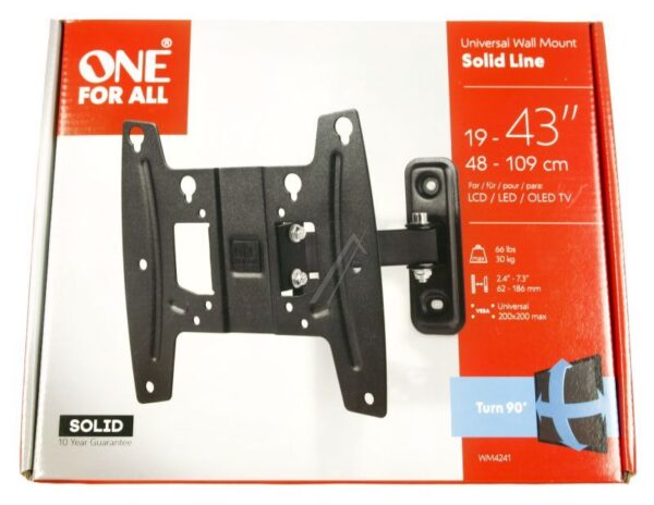 SOLID LINE WM4241 TV-WANDHALTER VESA 200 13"-42" NEIG- UND SCHWENKBAR