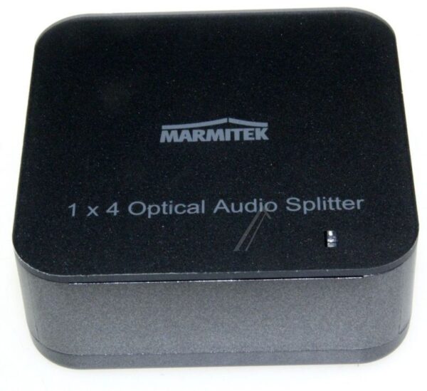 SPLIT TS14 25008205 TOSLINK SPLITTER - AUDIO VERTEILER - OPTISCH - 1 EIN/ 4 AUS - DOLBY DIGITAL - DTS - SPDIF WEICHE