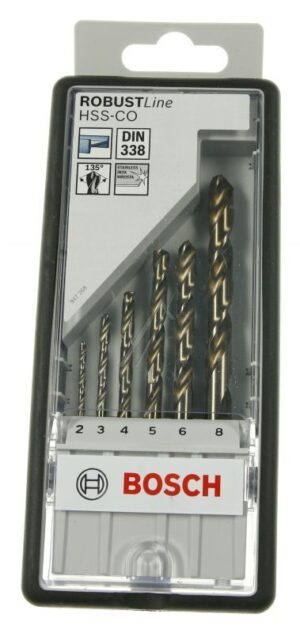 2.607.019.924 6-TLG. ROBUST LINE METALLBOHRER-SET HSS-CO