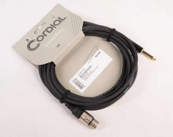 CCM 5 FP XLR-BUCHSE/ KLINKENSTECKER 6,3MM MONO - 5M