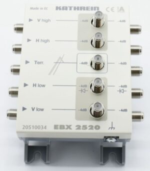 EBX 2520 20510034 SAT-ZF-VERTEILER 5-862 U. 4 X 950-2150MHZ