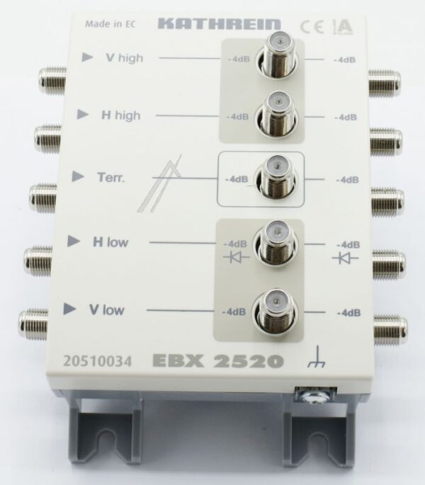 EBX 2520 20510034 SAT-ZF-VERTEILER 5-862 U. 4 X 950-2150MHZ