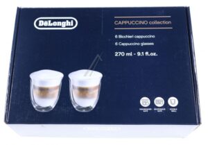 DLSC301 5513284441 CAPPUCCINO-KOLLEKTION 270ML SET MIT 6 DOPPELWANDIGEN GLÄSERN