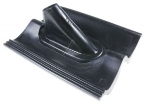 221 K SCHWARZ 00722210 DACHHAUBE ZUR MASTDURCHFÜHRUNG DURCH ZIEGELDÄCHER,  FRANKFURT