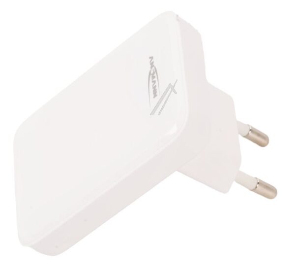 WALL CHARGER 130PD 1001-0173 GAN LADEGERÄT 30W 1X USB-C,  PD,  QC,  PPS,  GEWINKELT,  EXTRA FLACH