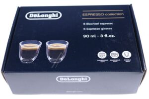DLSC300 5513284431 ESPRESSO-KOLLEKTION 90ML SET MIT 6 DOPPELWANDIGEN GLÄSERN