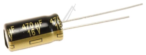 470UF-16V EEUFM1C471L ELKO RADIAL PAN 105° 8X15MM ROHS
