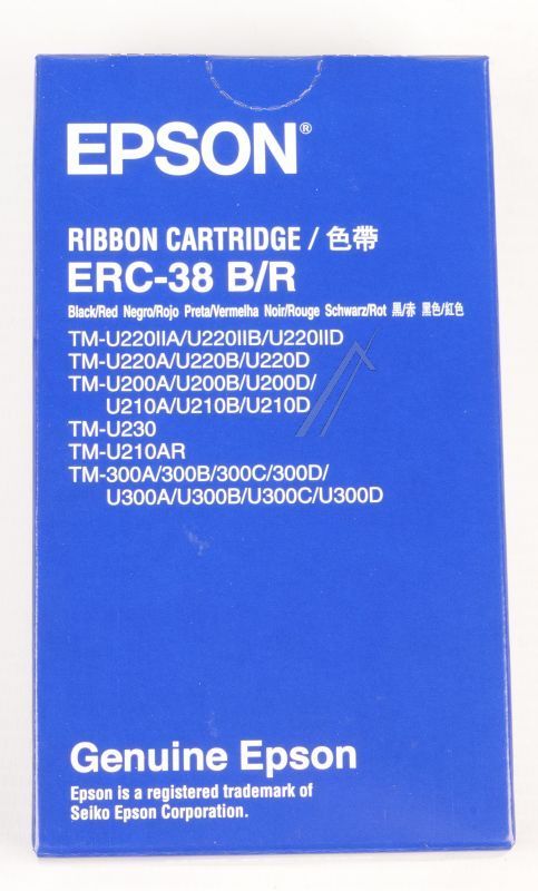 ERC38BR C43S015376 FARBBAND,  SCHWARZ,  ROT