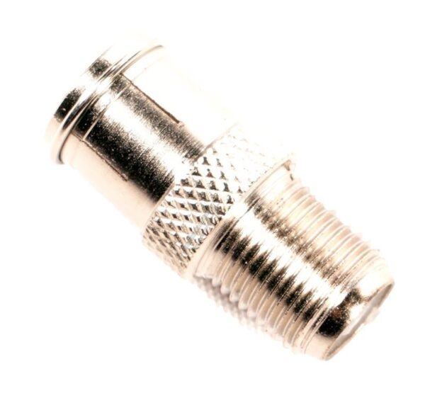 1200120 F-QUICK-STECKER AUF F-BUCHSE SAT-MONTAGEZUBEHÖR