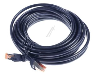 OUTDOOR-PATCHKABEL CAT6A,  RJ45, S/ FTP,  SCHWARZ,  7,5M
